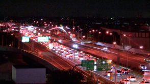 【渋滞情報】3連休最終日　高速道路は上りで関東を中心に渋滞…午後6時半現在、東名で13キロ東北道で25キロ関越道で21キロ中央道で17キロ