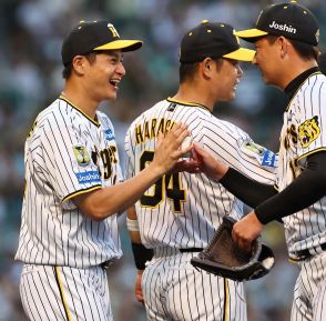 【阪神】苦難10勝大竹耕太郎が涙　岡田監督は笑顔で暴露「大したもん。規定投球回気にしとる」