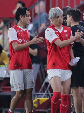 Sランス中村敬斗「ニキ」に感謝の今季1号　伊東純也アシストからの決勝弾に歓喜