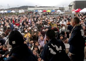 餅まき 今年は2万個　10月・全国フェスin一関　前回の倍量で盛り上げ