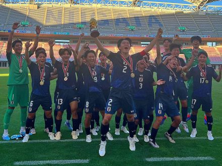 最終節はU-17新潟選抜と壮絶3-3ドロー。2勝1分のU-17日本代表が国際ユースサッカーin新潟制覇!