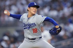 山本由伸が復帰後初勝利へ初回２四球も無失点発進、最速１５５・５キロ　大谷翔平１打席目は見三振