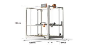 80×80×100cmの巨大3Dプリンタ、日本でもクラファン開始。自分が買ったのと同じ低価格で買える？（CloseBox）