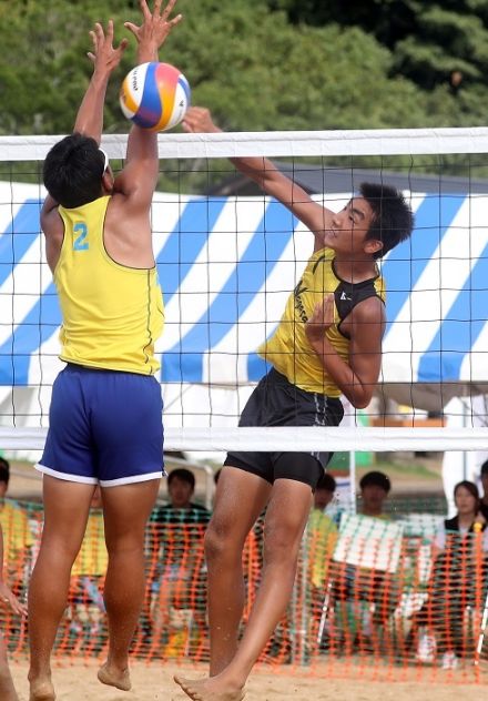 ビーチバレー少年男子　長崎県勢初の決勝進出！　第７８回国民スポーツ大会