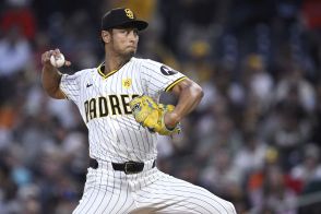 ダルビッシュ有６回３安打無失点　勝利投手の権利を持ち降板　野茂英雄抜く２０２勝なるか