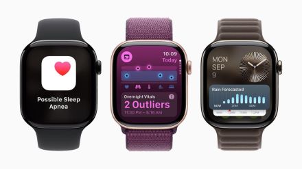 Apple Watchが「睡眠時無呼吸」対応　watchOS 11公開