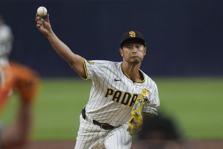 ダルビッシュ６回無失点で日米通算202勝目、野茂英雄を抜き単独２位　最多黒田博樹にあと１勝