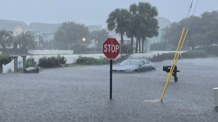 名前もつかない豪雨で「千年に一度」の記録的雨量　米ノースカロライナ州