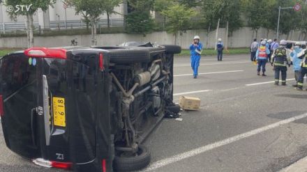 【速報】車４台が絡む事故　少なくとも男女4人を病院に搬送　札幌市西区