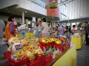 台湾の食など魅力発信　「台湾ウィークin横浜」　市役所1階アトリウムで19日まで