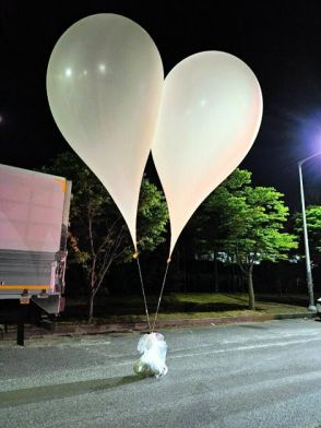 「ゴミ風船」の発熱装置のせい？韓国で火災相次ぐ　北朝鮮から騒音も