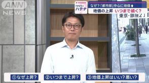 都市部を中心に地価上昇　なぜ？いつまで続く？「数年続くのでは」