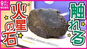 実際に触れる!　大阪・関西万博で「火星の石」を展示　前回の大阪万博では「月の石」を展示