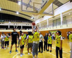 味の素AGFと群馬クレインサンダーズが地元貢献へ一歩　特別支援学校の小中学生を対象にバスケットボール体験会