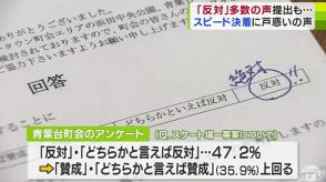 「地元の声を取り上げているのに全く反映されていない…」スピード決定の『統合新病院』整備場所　地域町内会が「独自アンケート調査」で「反対」多数という結果提出も…　県民の声は?