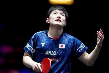 【卓球男子】張本智和 日本勢トップの9位 戸上隼輔17位、松島輝空37位＜最新世界ランク＞