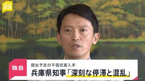 【独自】兵庫・斎藤知事への不信任決議案を入手　“深刻な停滞・混乱もたらした政治的責任は免れない”　あさって（19日）提出予定