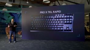 Logitech、ラピッドトリガー対応のゲーミングキーボード「PRO X TKL RAPID」発表！