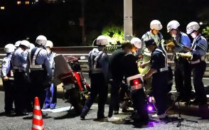 爆音バイクの少年逮捕、会社員で無免許疑い　広島県警対策室が発足後初