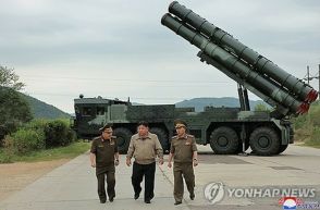 北朝鮮　短距離ミサイル数発発射＝韓国軍