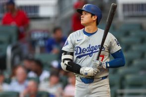 大谷翔平空振り三振で２打席連続弾はならず　思い出の地で２３打席ぶり４８号で「５０―５０」へM４に