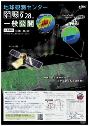 宇宙教室や工作など「地球観測センター一般公開」9/28