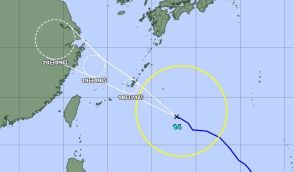 台風14号、大東島は強風域に　沖縄本島はきょう18日夜遅くに最接近　早めの対策を（18日午前9時現在)