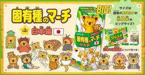 『コアラのマーチ』にオオサンショウウオ、ゲンジボタルなど新デザイン登場　学べるカレンダー付きの商品を限定販売