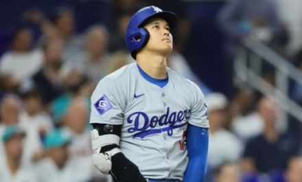 大谷翔平は何位？　MLBナ・リーグ打撃成績ランキング【本塁打部門】