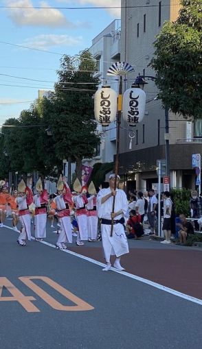 板橋・高一中央通り商店街の阿波踊りに13連参加　30年ぶりに復活