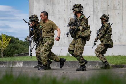 陸自と仏陸軍の共同訓練、国内初実施