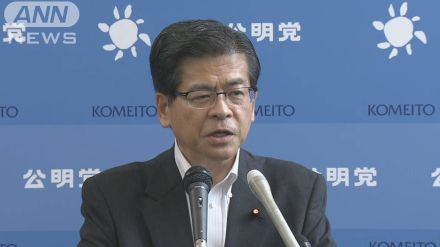 【速報】公明代表選　石井幹事長が立候補し無投票で当選　28日の党大会で代表就任