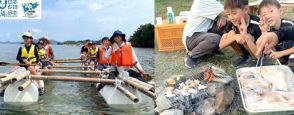 無人島に泊まって海の環境を学ぶ！「無人島海洋塾」を開催