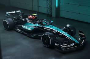 シルバーアローがペトロナスグリーンに。メルセデスF1がシンガポールGP特別リバリーを公開