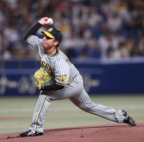 阪神・村上頌樹は初球から計測不能の超遅球！中日打線を三者凡退