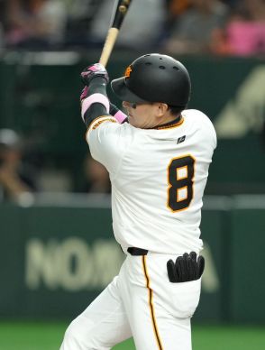 巨人・丸佳浩が右越え先制14号ソロ　今季3度目の先頭打者弾