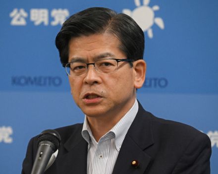 公明・石井啓一新代表「政治改革の先頭に立ち続けられるよう尽力」