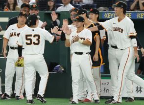 巨人、粘ってマジック点灯　主力救援陣つぎ込む―プロ野球