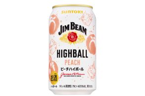 サントリー「ジムビーム ハイボール缶＜ピーチハイボール＞」を限定発売