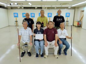 スポーツウエルネス吹矢　個人10メートル女子の部で連覇　館山の古田さん（千葉県）