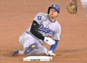 大谷翔平、6試合ぶり盗塁成功！「48－49」に到達、50盗塁に王手で“50－50”目前　指揮官の記録にも並ぶ