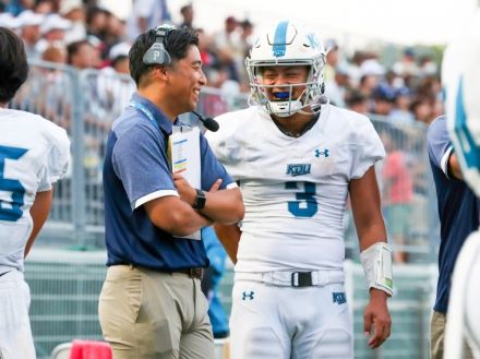 着任コーチが驚いた近大アメフトのポテンシャルが開花　投げて走ってQB覚醒・チームに一体感、関大を17年ぶり撃破