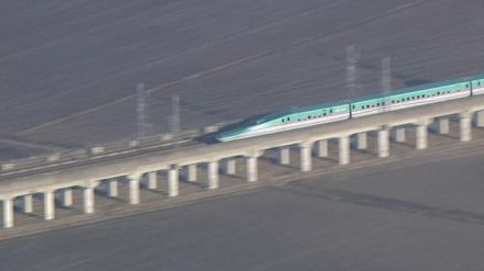 【続報】車輪の脱線などについて確認中…東北新幹線は新青森～仙台駅間の上下線で運転を見合わせ