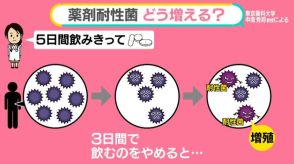 「薬剤耐性菌」増で“サイレントパンデミック”　25年間で死者3900万人超か　どう防ぐ？…自己判断はNG【#みんなのギモン】