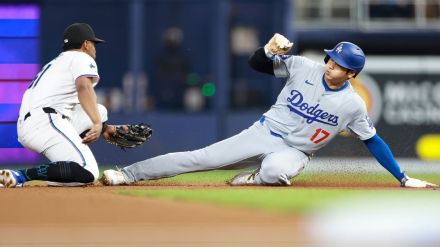 【MLB】ドジャースが快勝で地区優勝マジック「7」に 大谷は初回に盗塁成功でシーズン50盗塁に王手