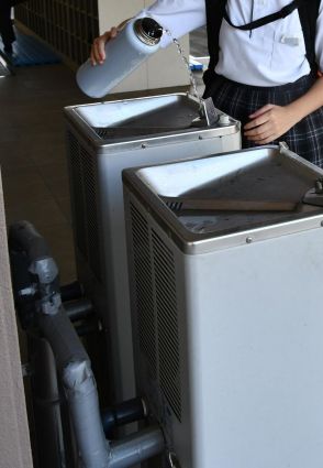 中学校の冷水機、どこにでもあると思いきや・・・　生徒が町長に直訴「熱中症予防に設置を」