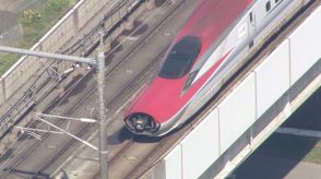 【速報】東北新幹線が午後1時ごろ運転再開見込み　走行中に分離し停車したはやぶさ・こまち6号を仙台駅に移動