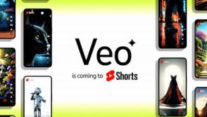 YouTubeショートに動画生成AI「Veo」導入へ。6秒動画を簡単に作成