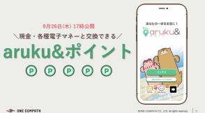 「自分のおトク」から「みんなで楽しくおトク」へウォーキングアプリ　「aruku&(あるくと)」が新サービス