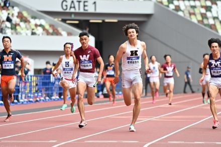 【陸上】日本選手権リレー出場チーム決定！ 4×100mR連覇目指す慶大、甲南大など有力校がエントリー